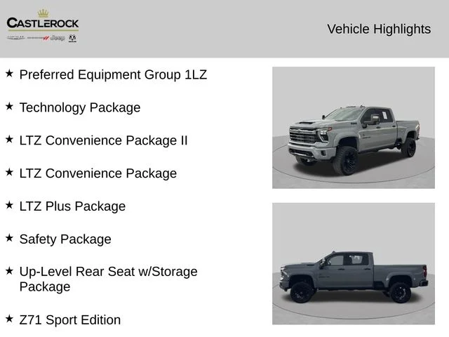 Certified Used 2024 Gray Chevrolet LTZ image 2