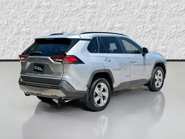 Used 2020 Silver Sky Metallic Toyota Hybrid Limited image 3
