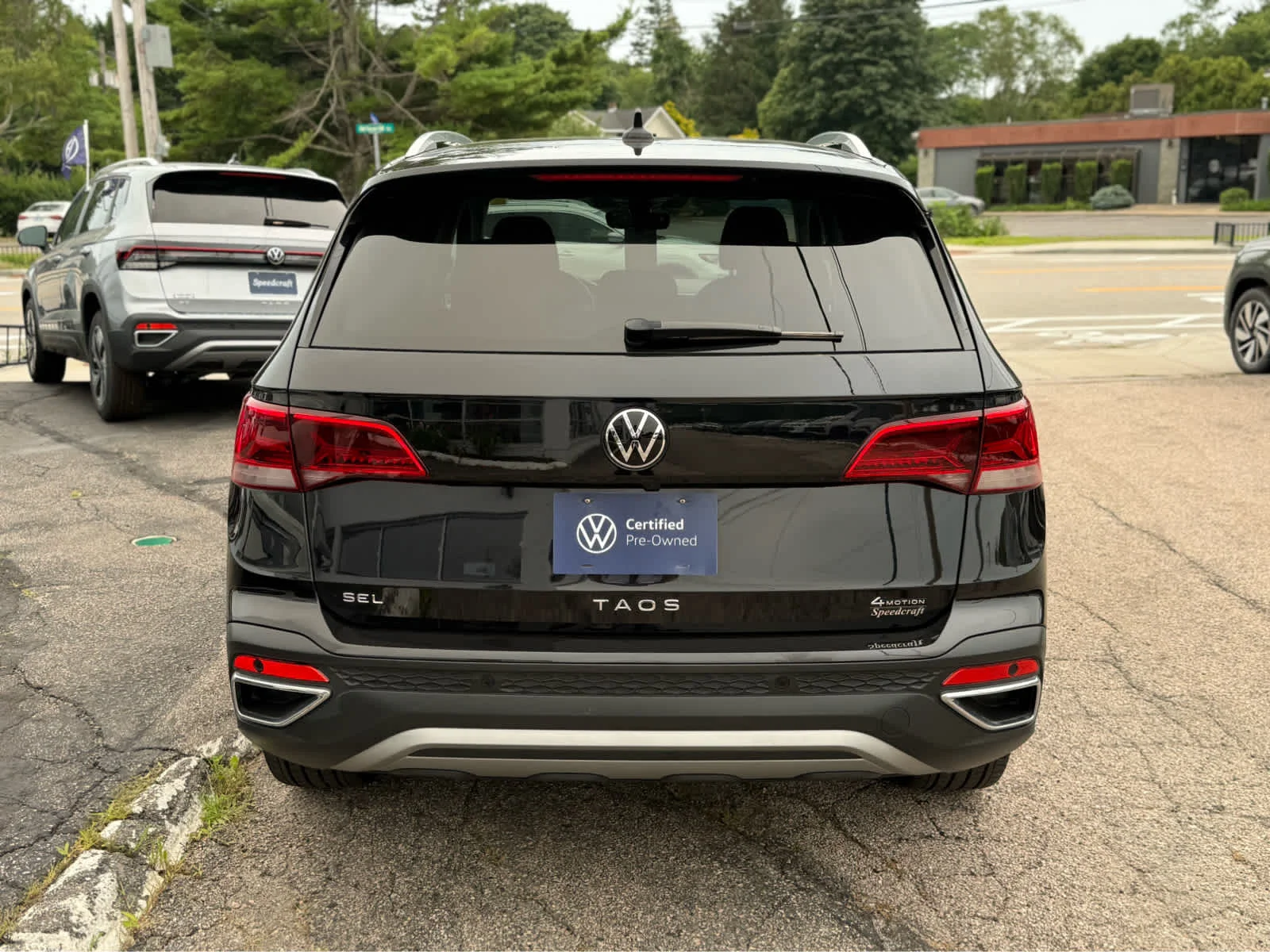 Certified Used 2024 Deep Black Pearl Volkswagen SEL image 6