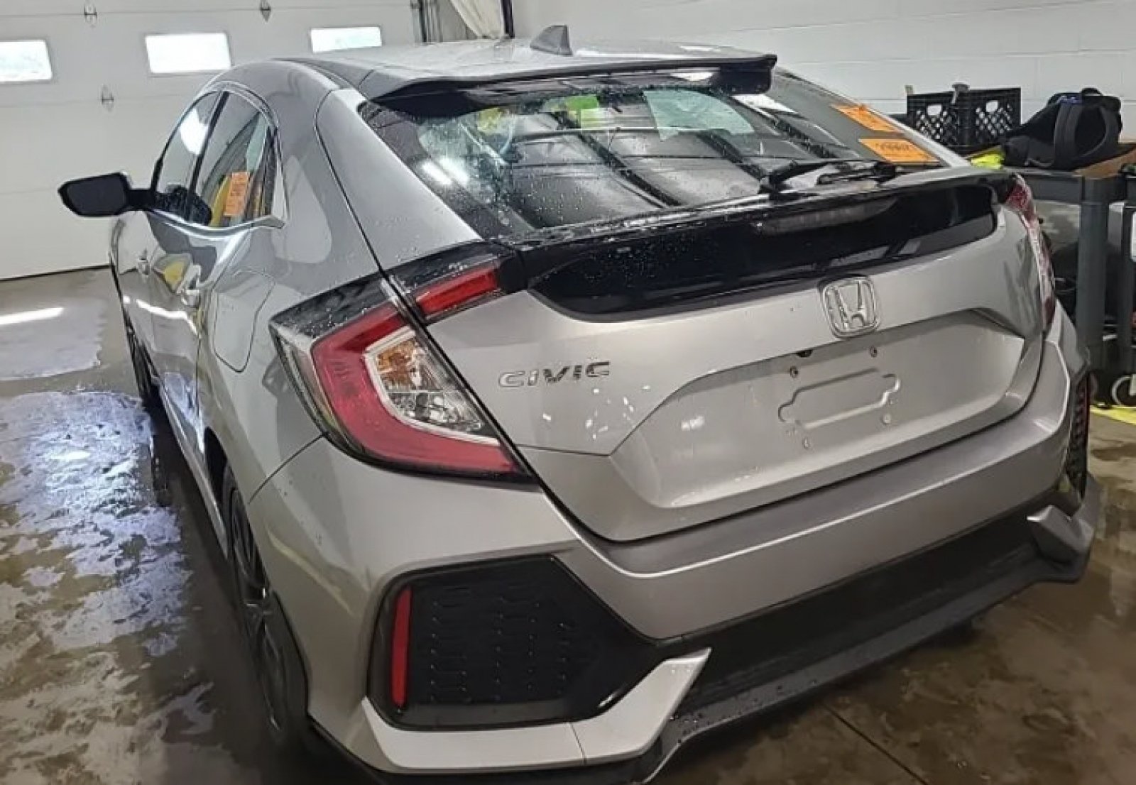 Used 2018 Lunar Silver Metallic Honda EX image 2