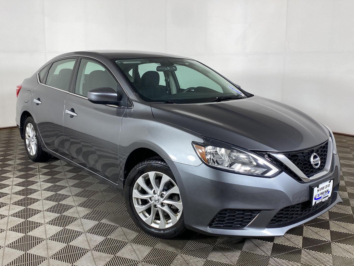 Used 2018 Gun Metallic Nissan SV image 22