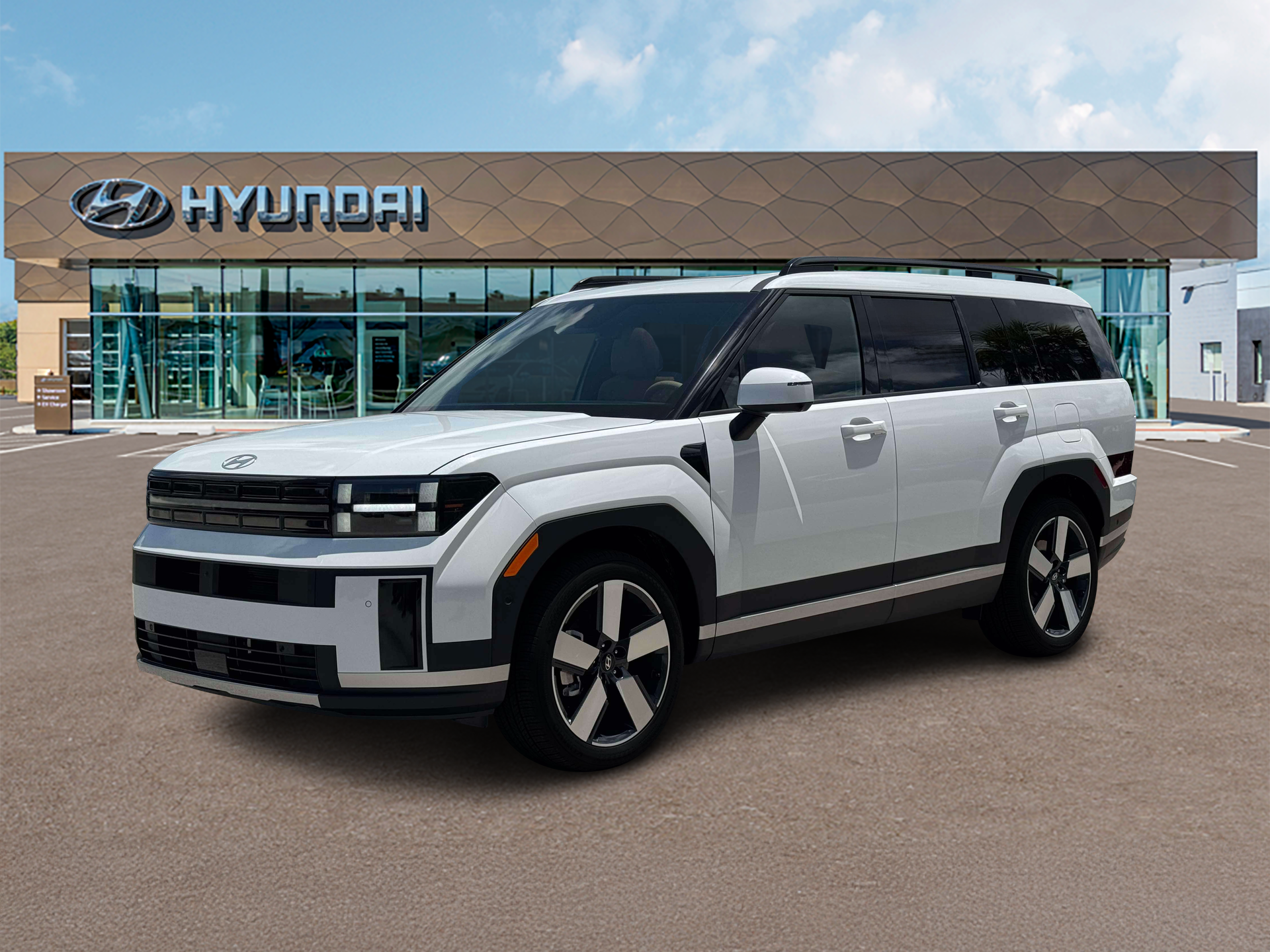 New 2027 White Hyundai Limited FWD image 3