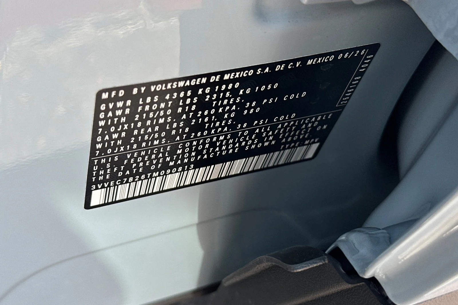 New 2026 Gray Volkswagen 1.5T SE image 23