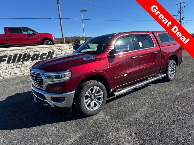 Used 2022 Delmonico Red Pearlcoat Ram Limited image 1
