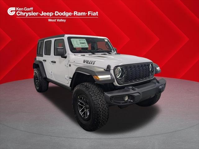 New 2026 Bright White Clear-Coat Exterior Paint Jeep Willys image 1
