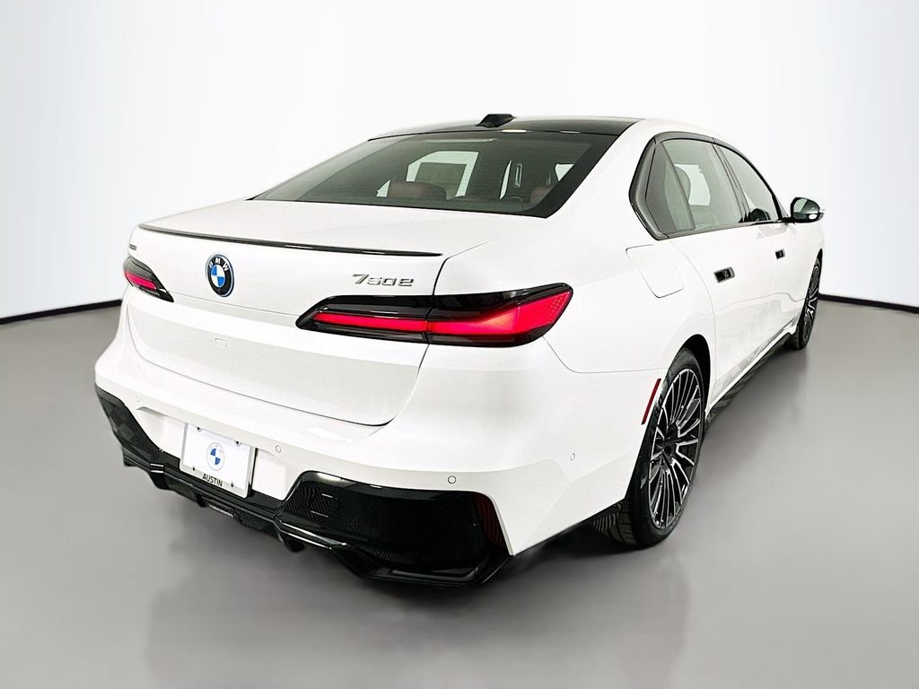Used 2026 Mineral White Metallic BMW 750e xDrive image 5