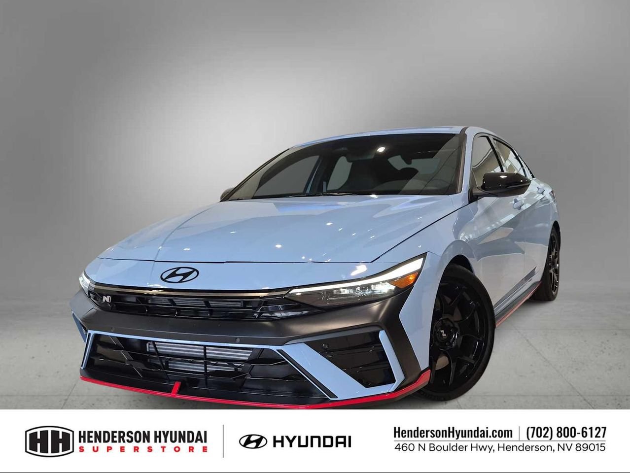 New 2026 Performance Blue Hyundai Sedan image 1
