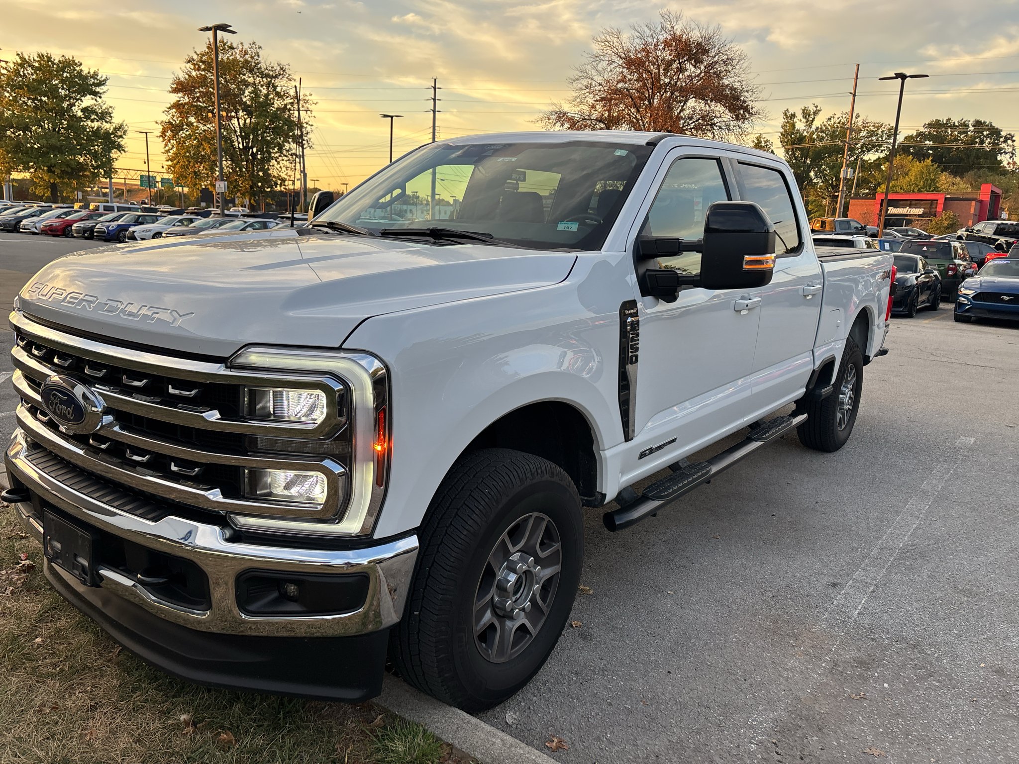 Used 2024 Oxford White Ford LARIAT image 2