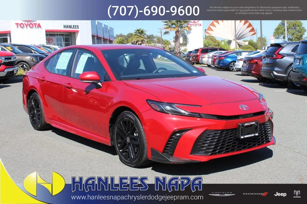 Used 2025 Red Toyota SE image 5