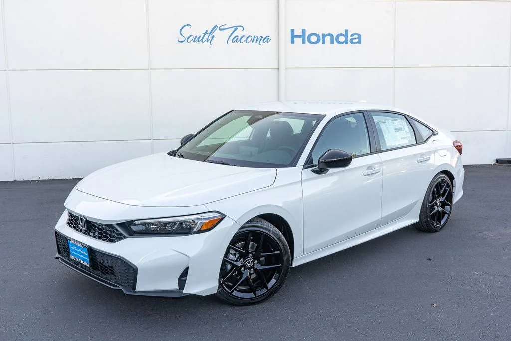 New 2026 Platinum White Pearl Honda Sport image 2