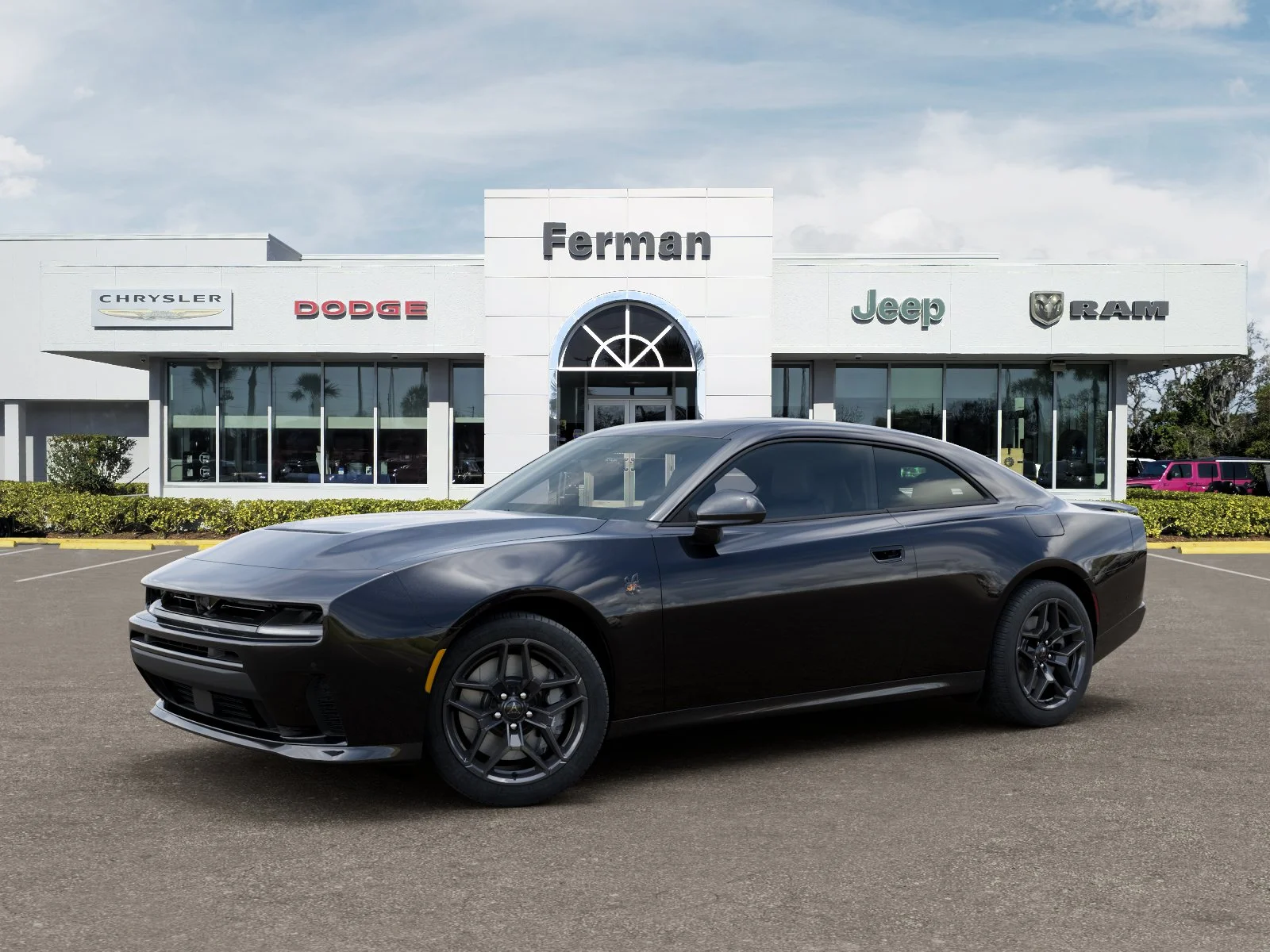 New 2026 Diamond Black Crystal Pearlcoat Dodge Scat Pack image 3