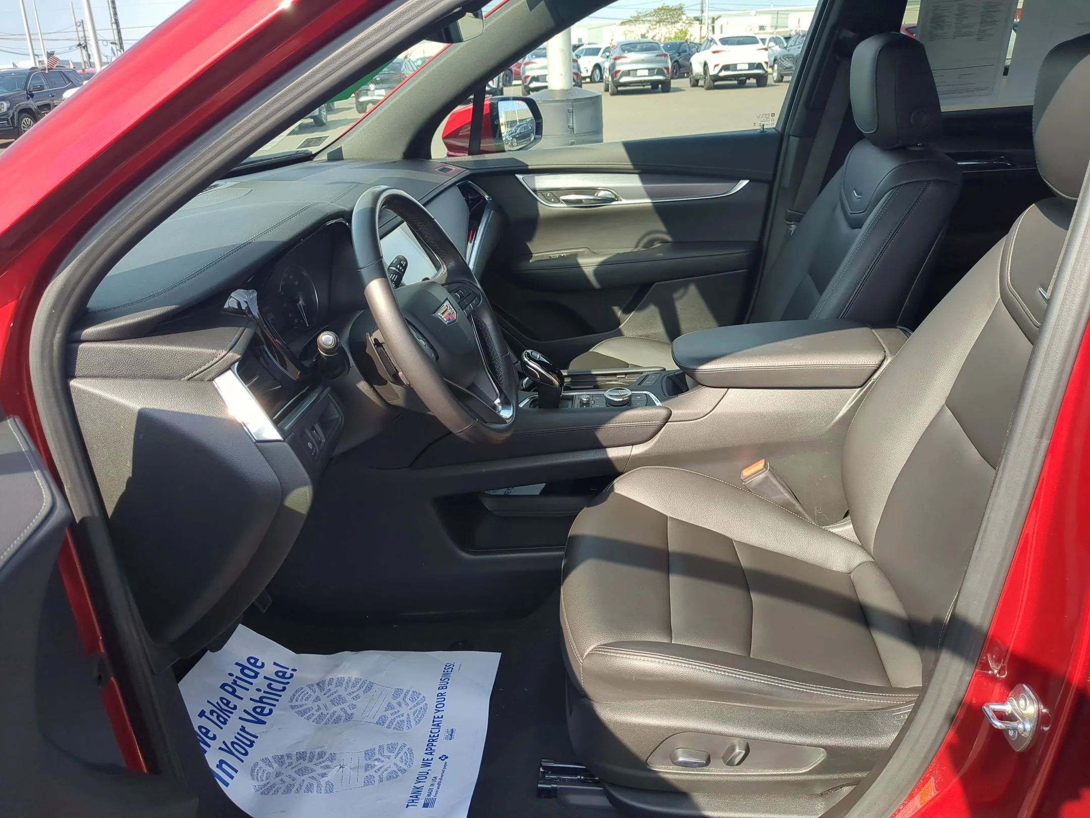 Used 2024 Radiant Red Tintcoat Cadillac FWD Luxury image 18