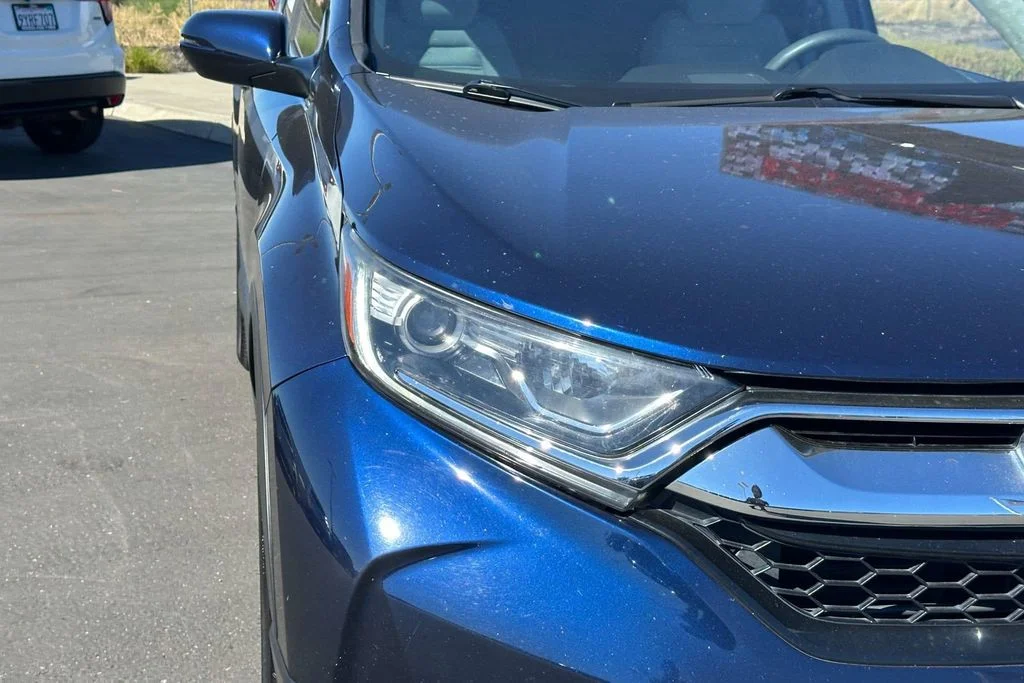 Used 2018 Blue Honda EX image 3