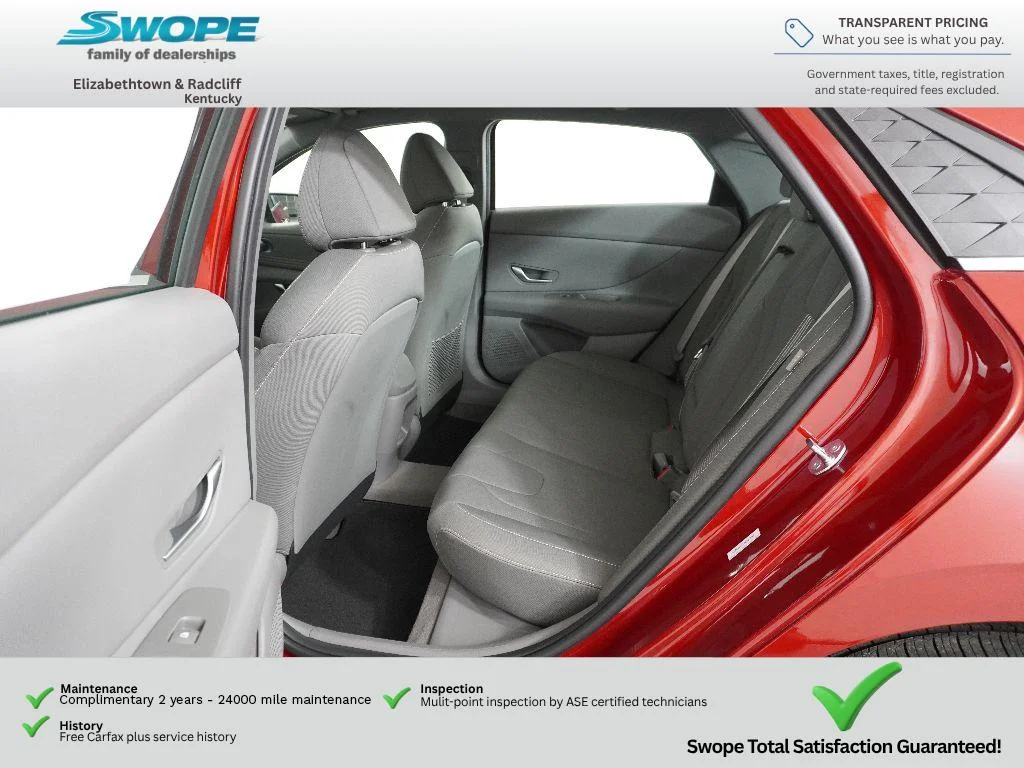 New 2026 Ultimate Red Hyundai SEL Sport Premium image 11