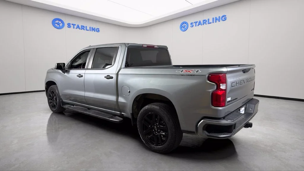 Certified Used 2023 STERLING GRAY METALLIC Chevrolet Custom image 5