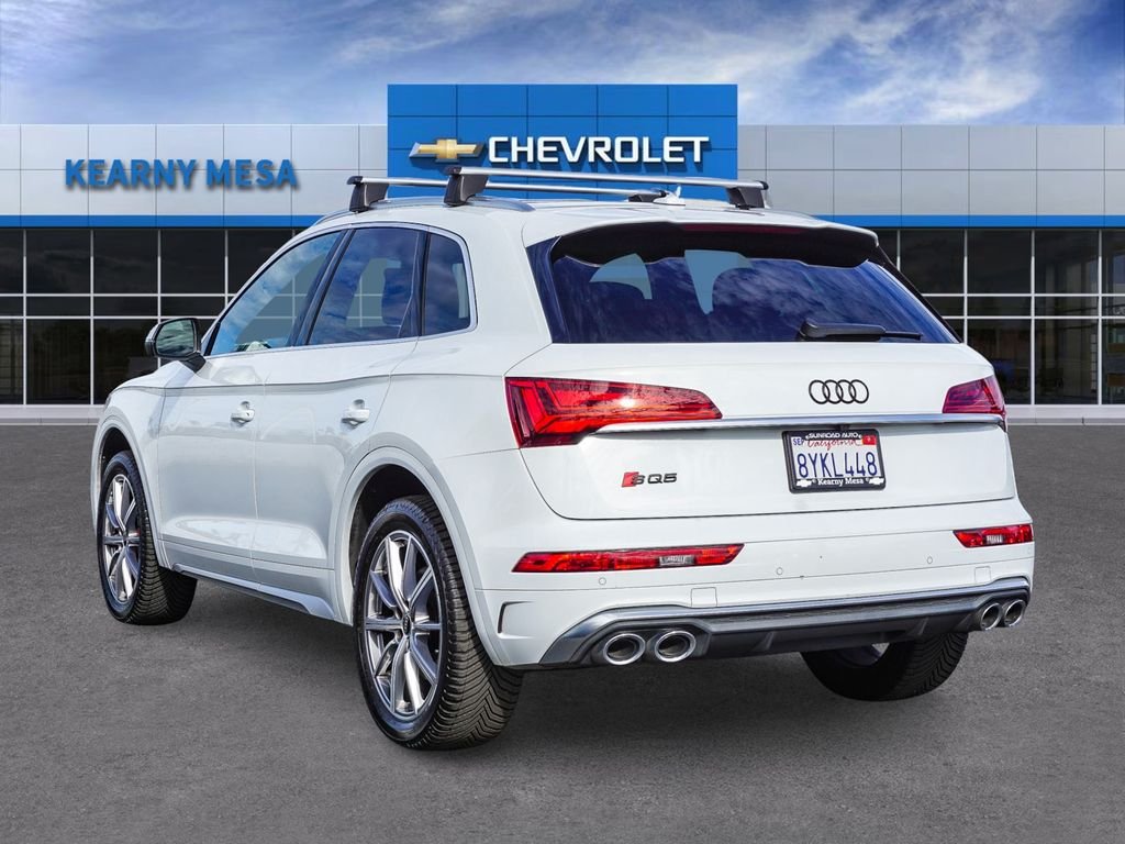 Used 2021 White Audi Premium Plus image 4