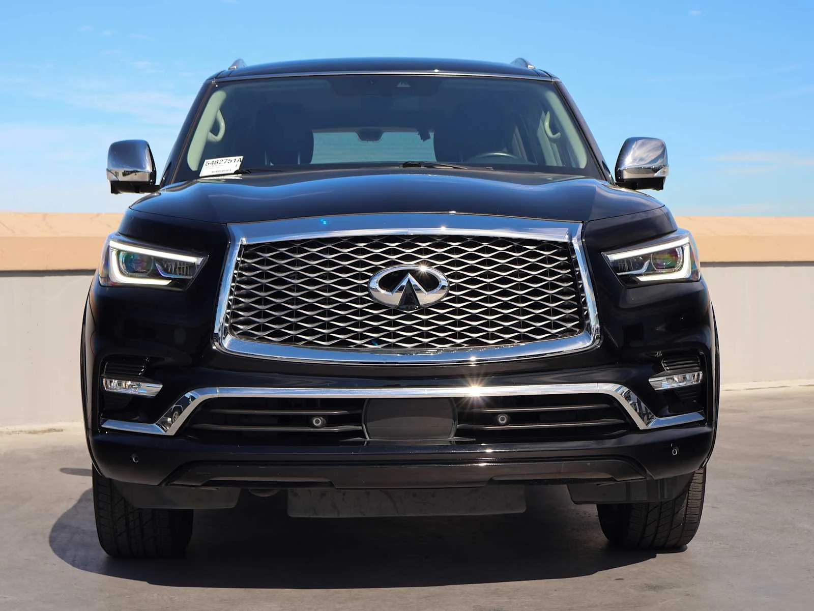 Certified Used 2021 Black Obsidian INFINITI LUXE image 2