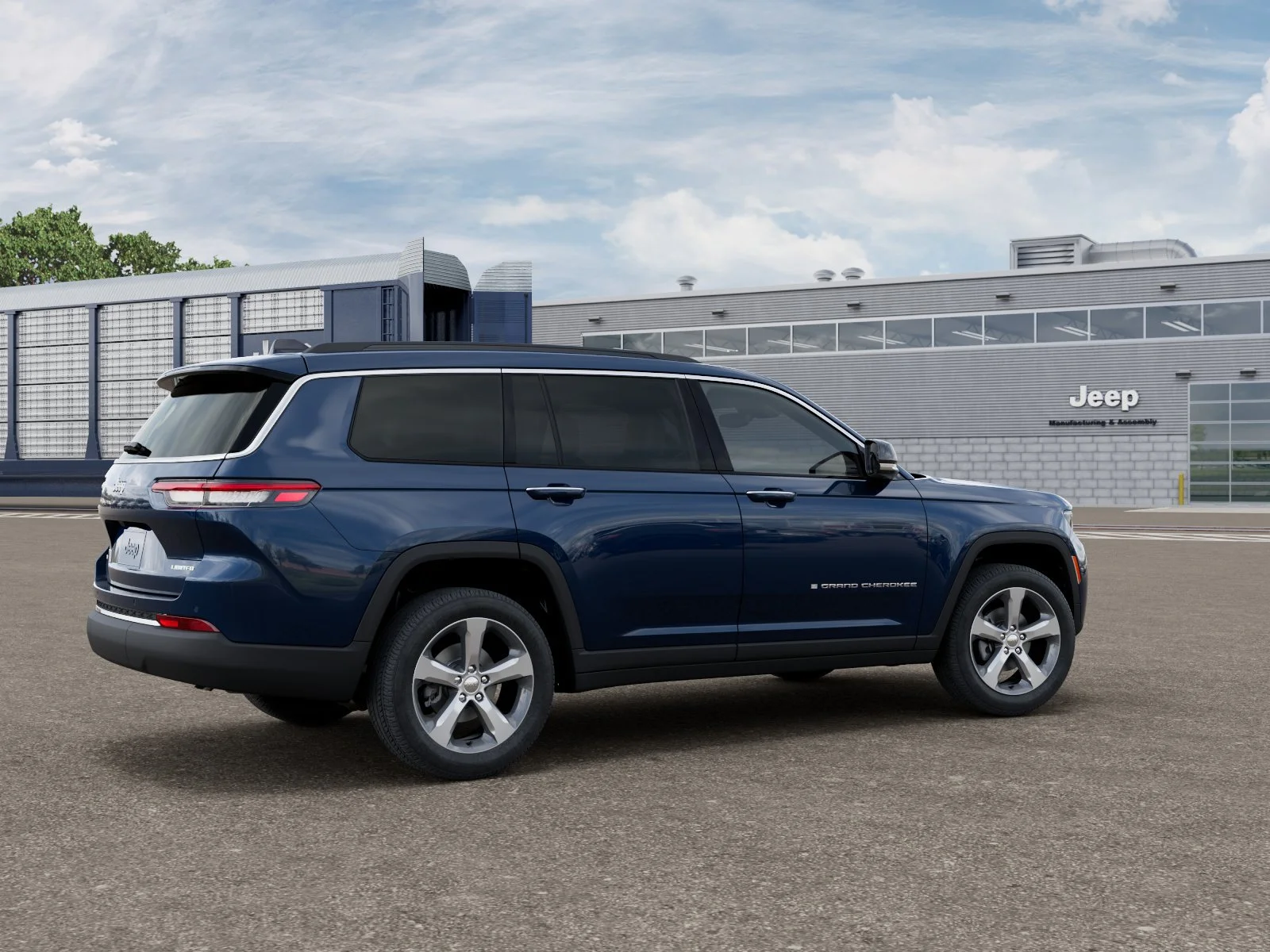 New 2026 Fathom Blue Pearlcoat Jeep Limited image 4