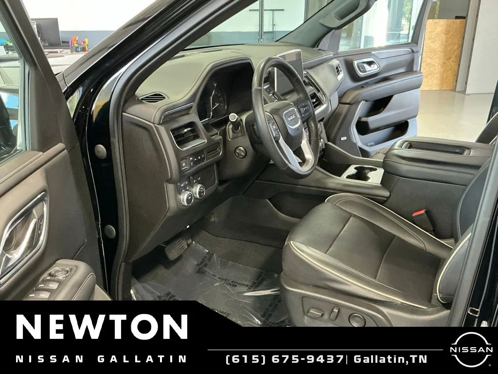 Used 2021 Onyx Black GMC SLT image 6