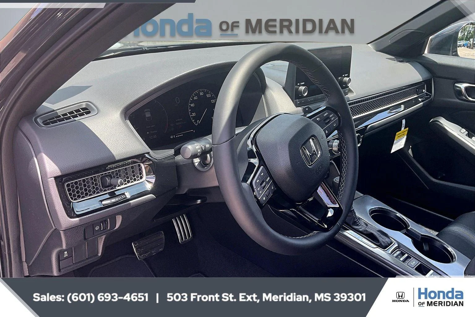 New 2026 Meteorite Gray Metallic Honda FWD Sport image 6