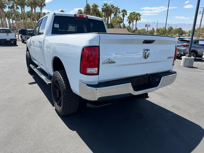 Used 2018 Bright White Clea Ram Big Horn image 5
