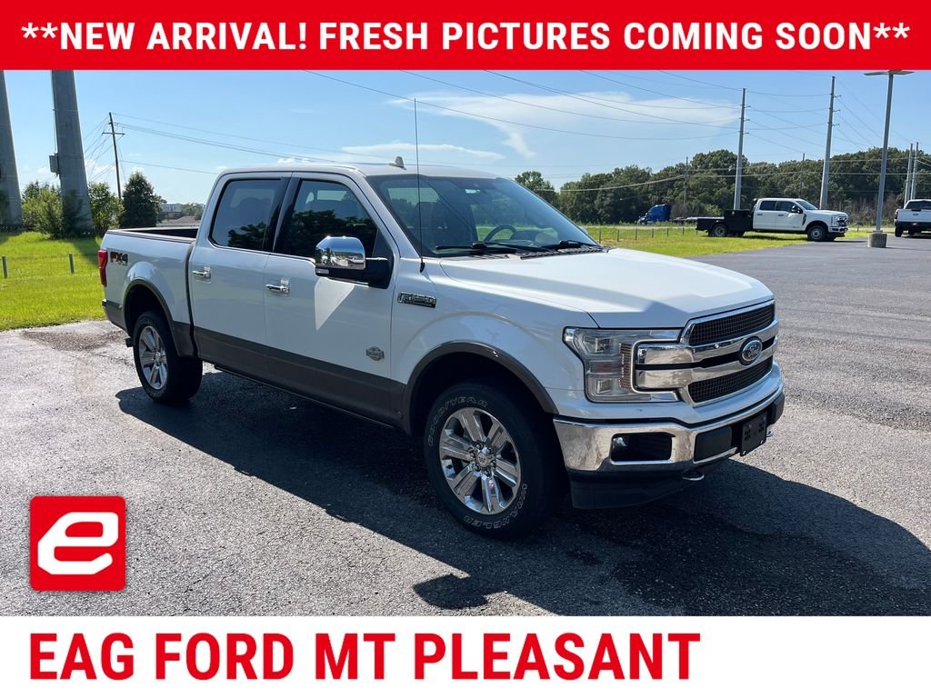 Used 2020 Star White Ford King Ranch image 1