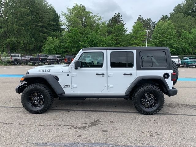 New 2026 Bright White Clear-Coat Exterior Paint Jeep Willys image 2
