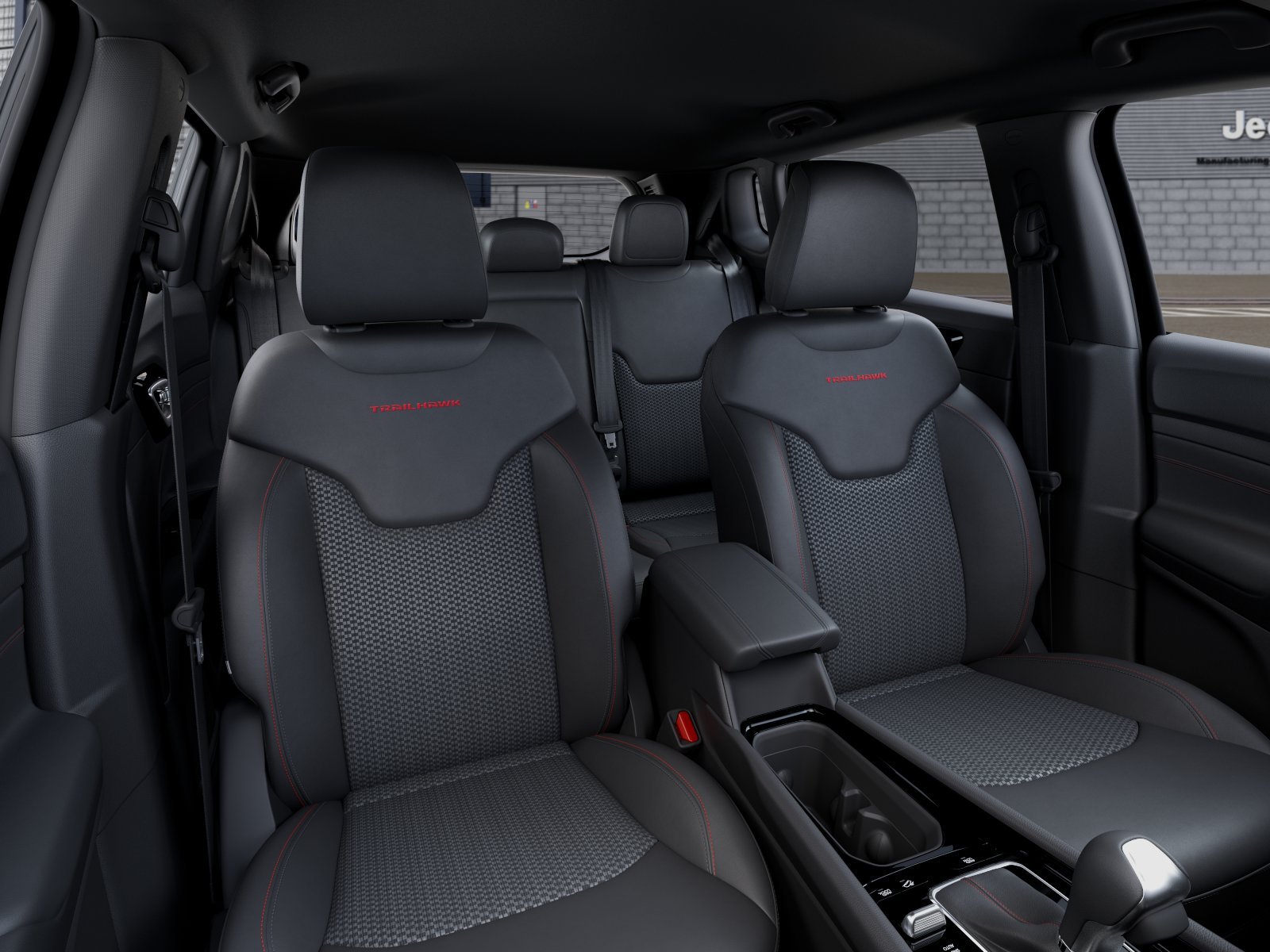 New 2026 Red Hot Pearl-Coat Exterior Paint Jeep Trailhawk image 9