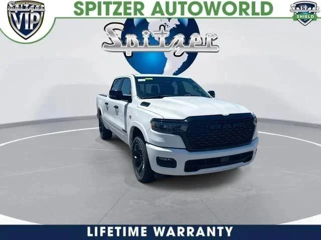 New 2026 Bright White Clear-Coat Exterior Paint RAM BIG HORN image 2