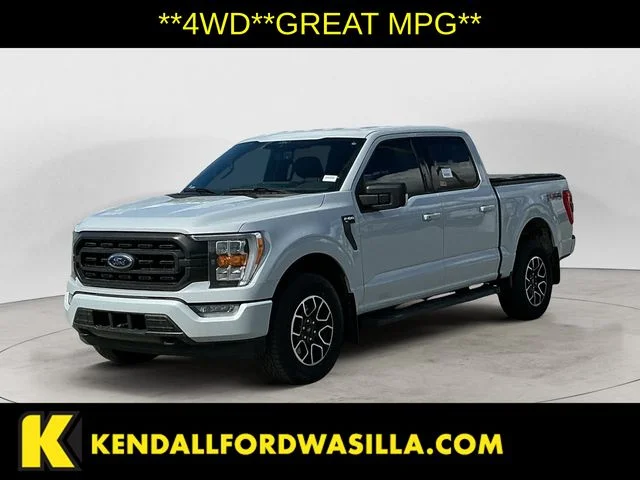 Pre-Owned 2021 Ford F-150 XLT 4WD 4D SuperCrew