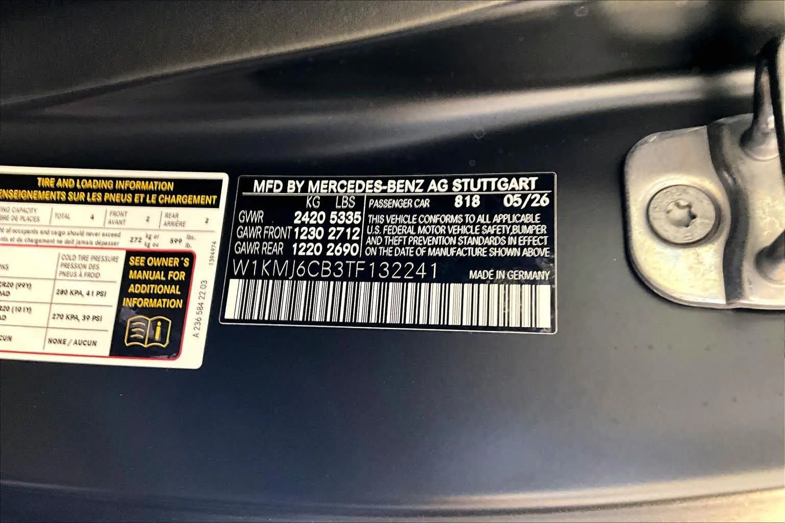 New 2026 MANUFAKTUR exclusive graphite grey magno Mercedes-Benz AMG® CLE 53 image 12