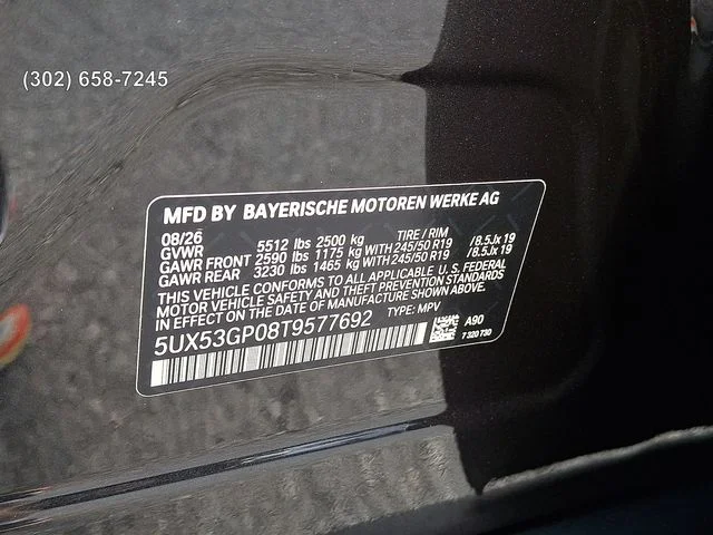 New 2026 Dark Graphite Metallic BMW 30 xDrive image 21