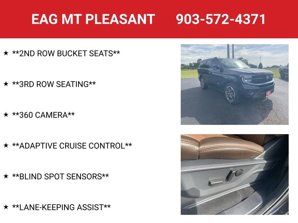 New 2027 Agate Black Metallic Ford King Ranch® image 8