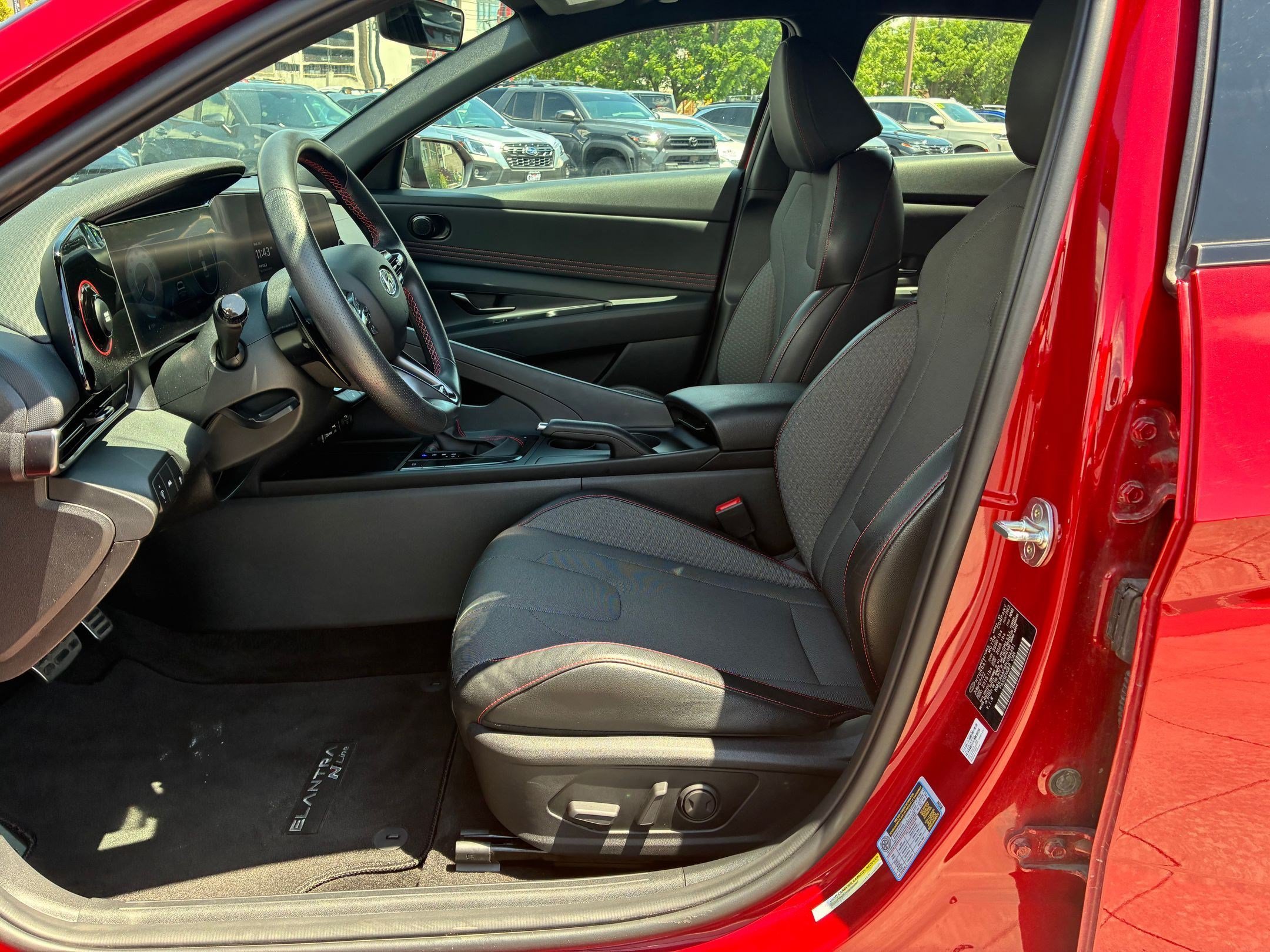 Used 2023 Scarlet Red Pearl Hyundai N Line image 16