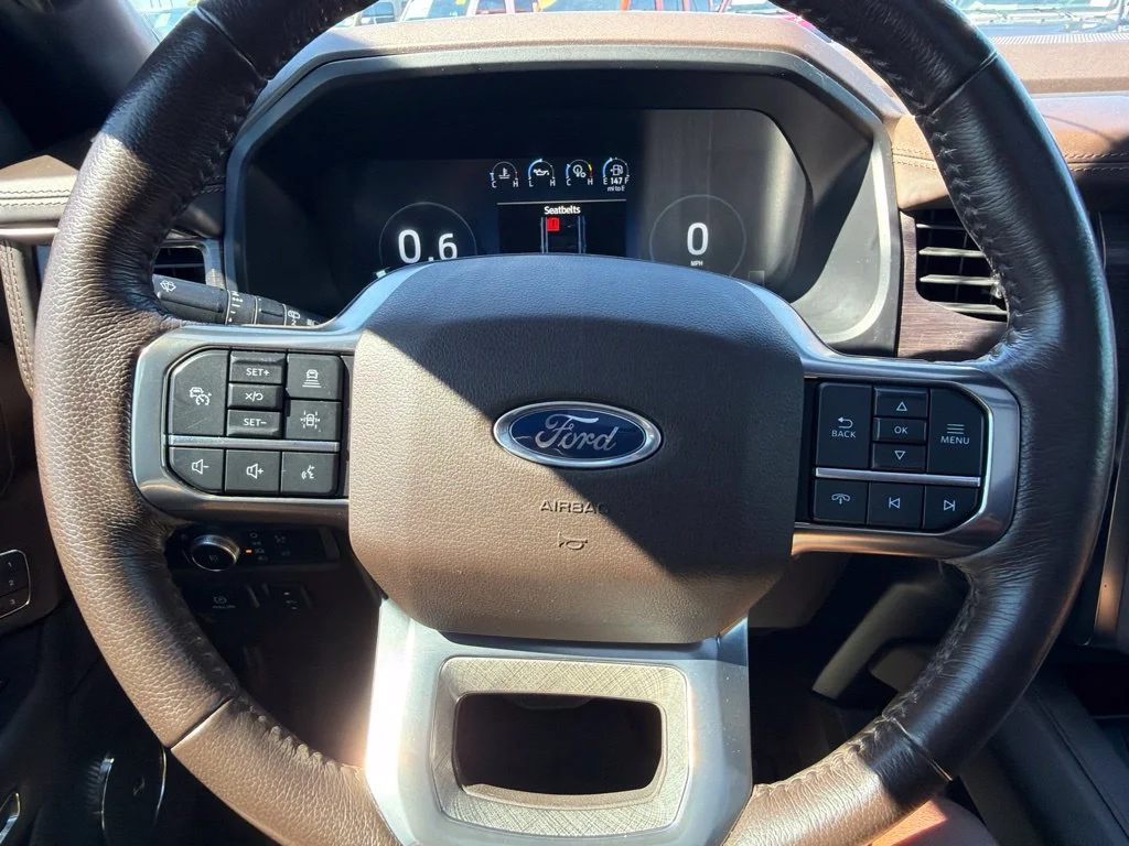 Used 2022 Agate Black Metallic Ford King Ranch image 21