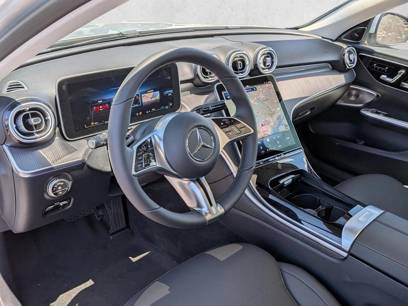 New 2026 Cirrus Silver Metallic Mercedes-Benz C300 image 3