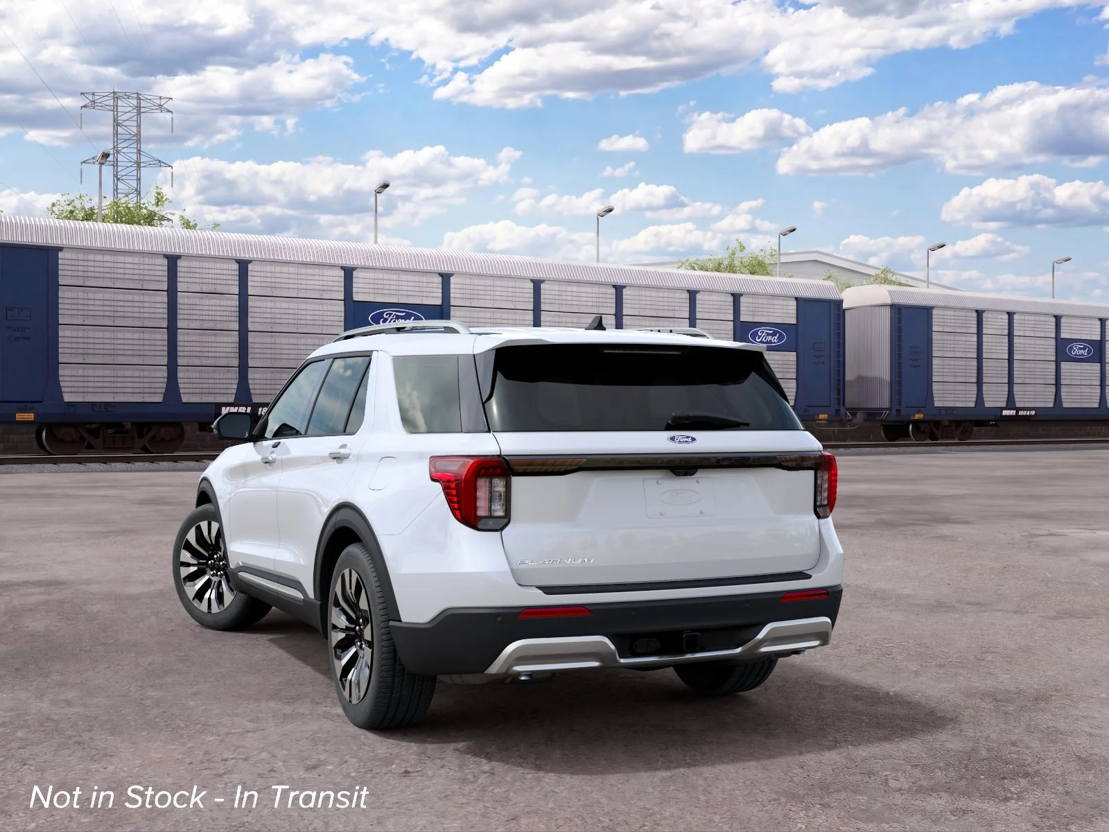 New 2027 Star White Metallic Tri-Coat Ford Platinum™ image 8