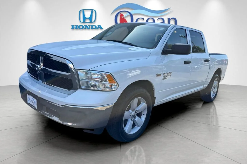 Used 2023 Bright White Clearcoat Ram SLT image 7