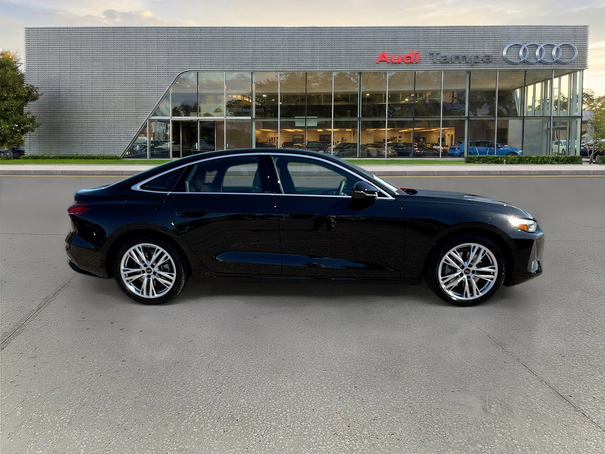 New 2026 Mythos Black Metallic Audi Premium image 2