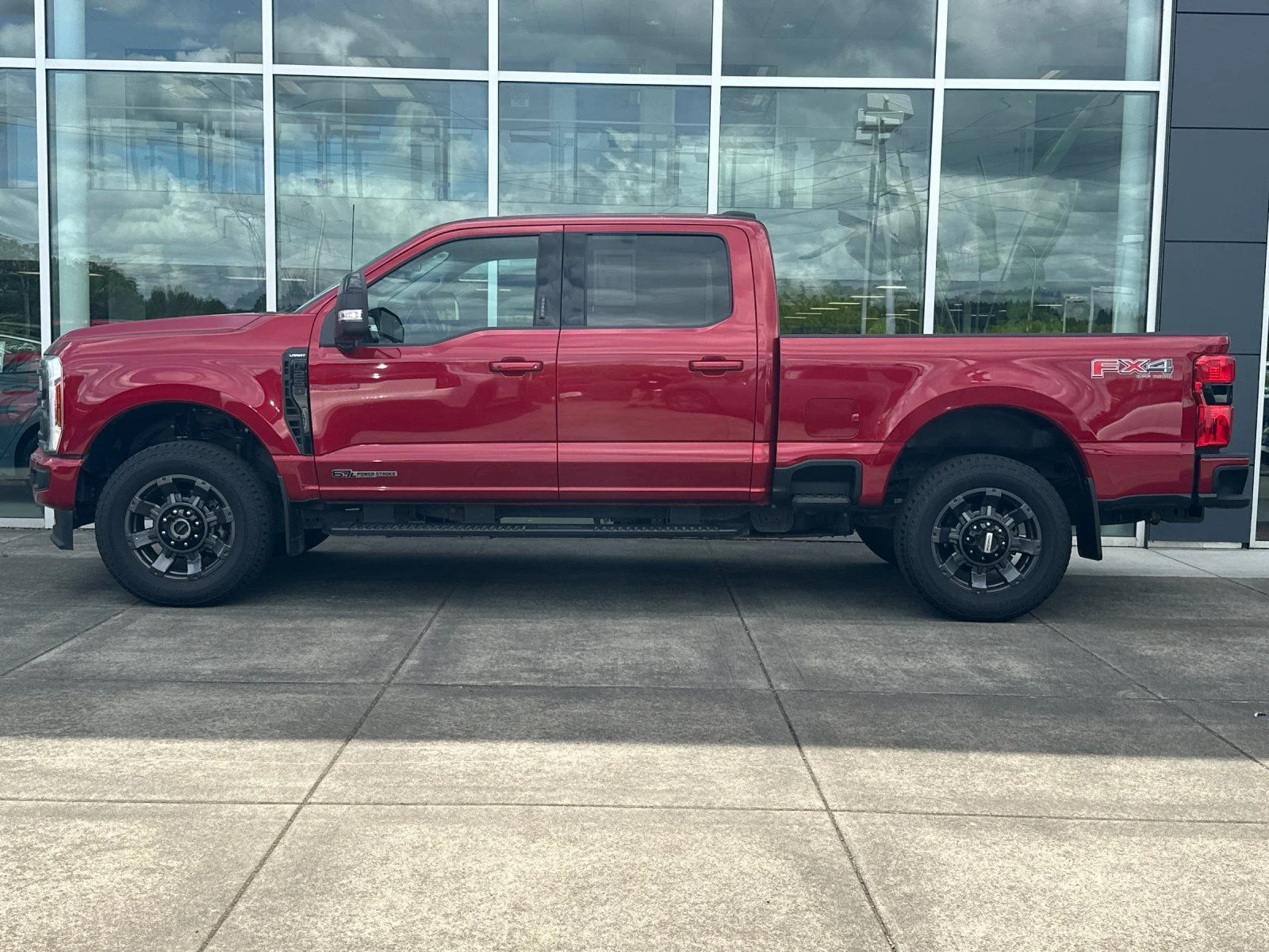 Used 2024 Red Metallic Ford Lariat image 6