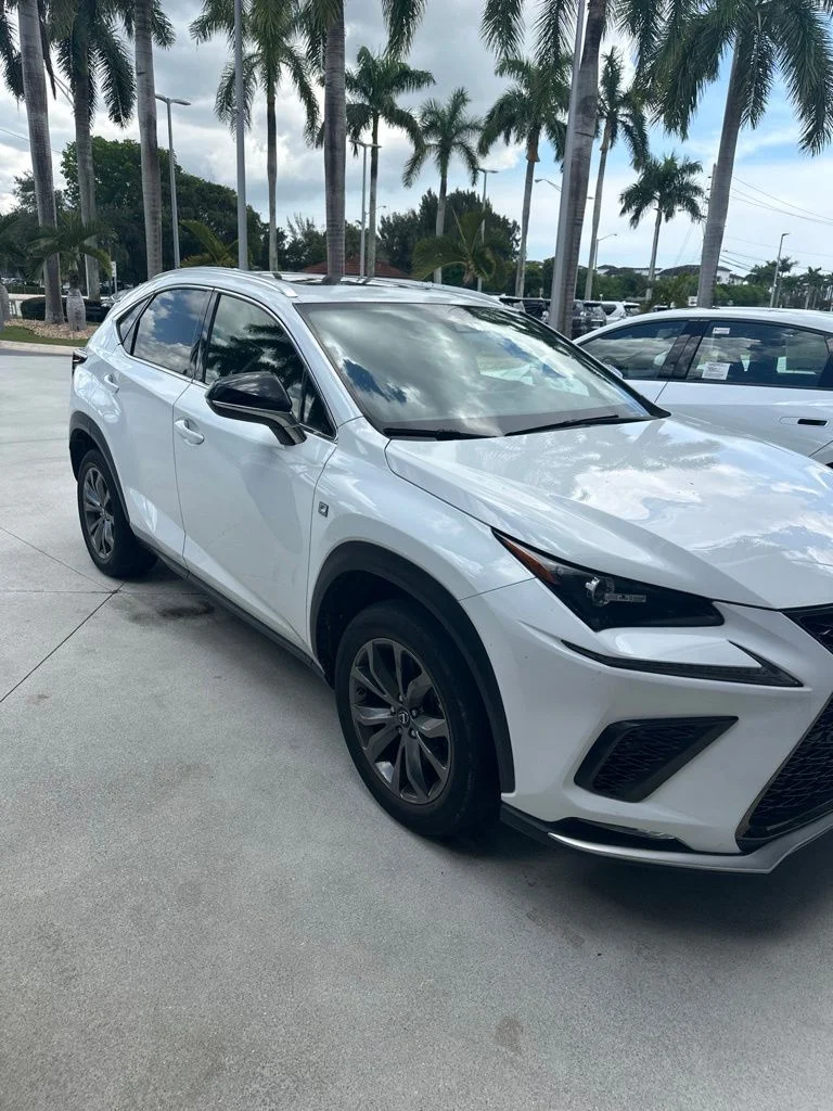 Certified Used 2020 ULTRA WHITE Lexus 300 F Sport image 8