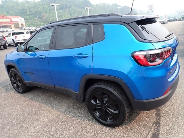 Certified Used 2021 Blue Jeep Latitude image 3