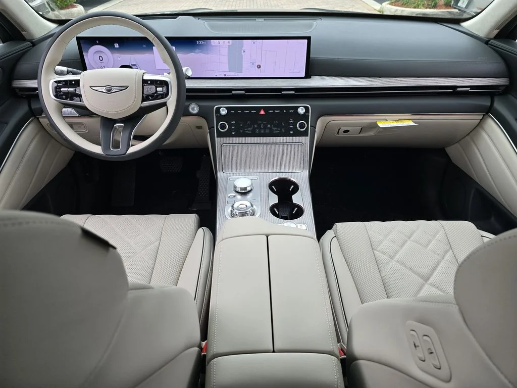 New 2026 White Genesis 3.5T Prestige image 6