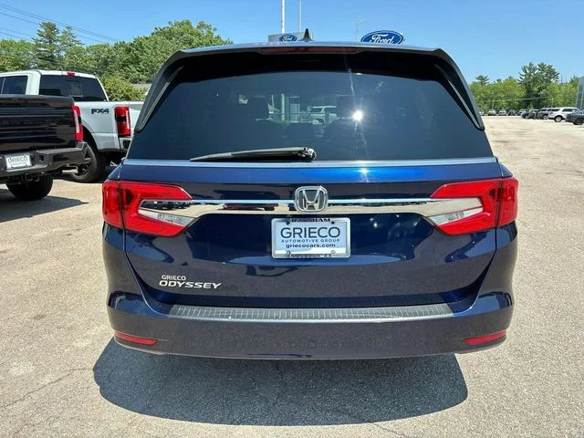 Certified Used 2020 Blue Honda EX-L image 4