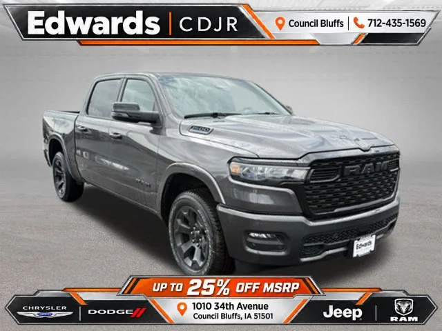 New 2026 Ram 1500 Big Horn With Navigation & 4WD