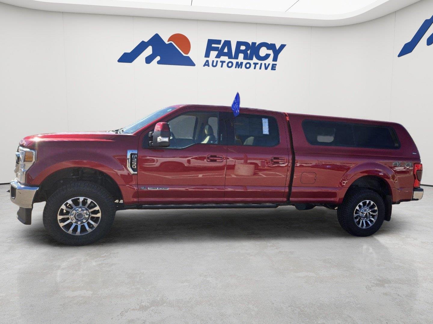 Used 2022 Rapid Red Metallic Tinted Clearcoat Ford LARIAT image 9