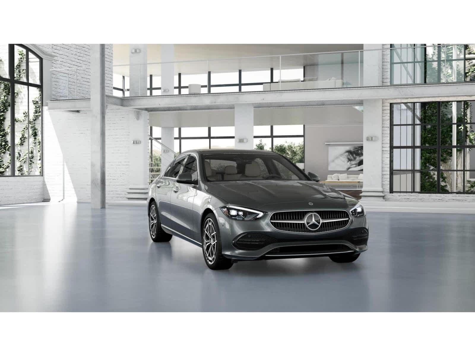 New 2026 Selenite Grey Metallic Mercedes-Benz C 300 image 9