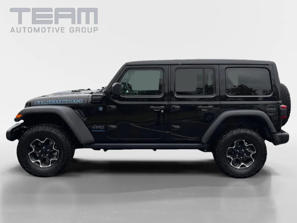 Used 2023 Black Jeep Rubicon 4xe image 4