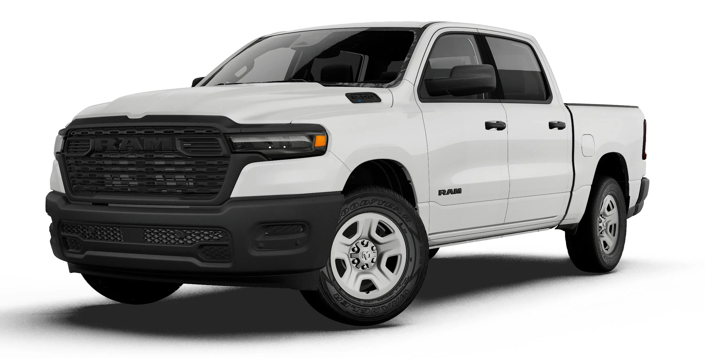 New 2027 Bright White Clear-Coat Exterior Paint RAM  image 1