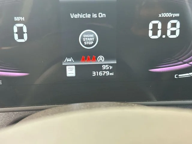 Used 2023 White Kia EX image 12